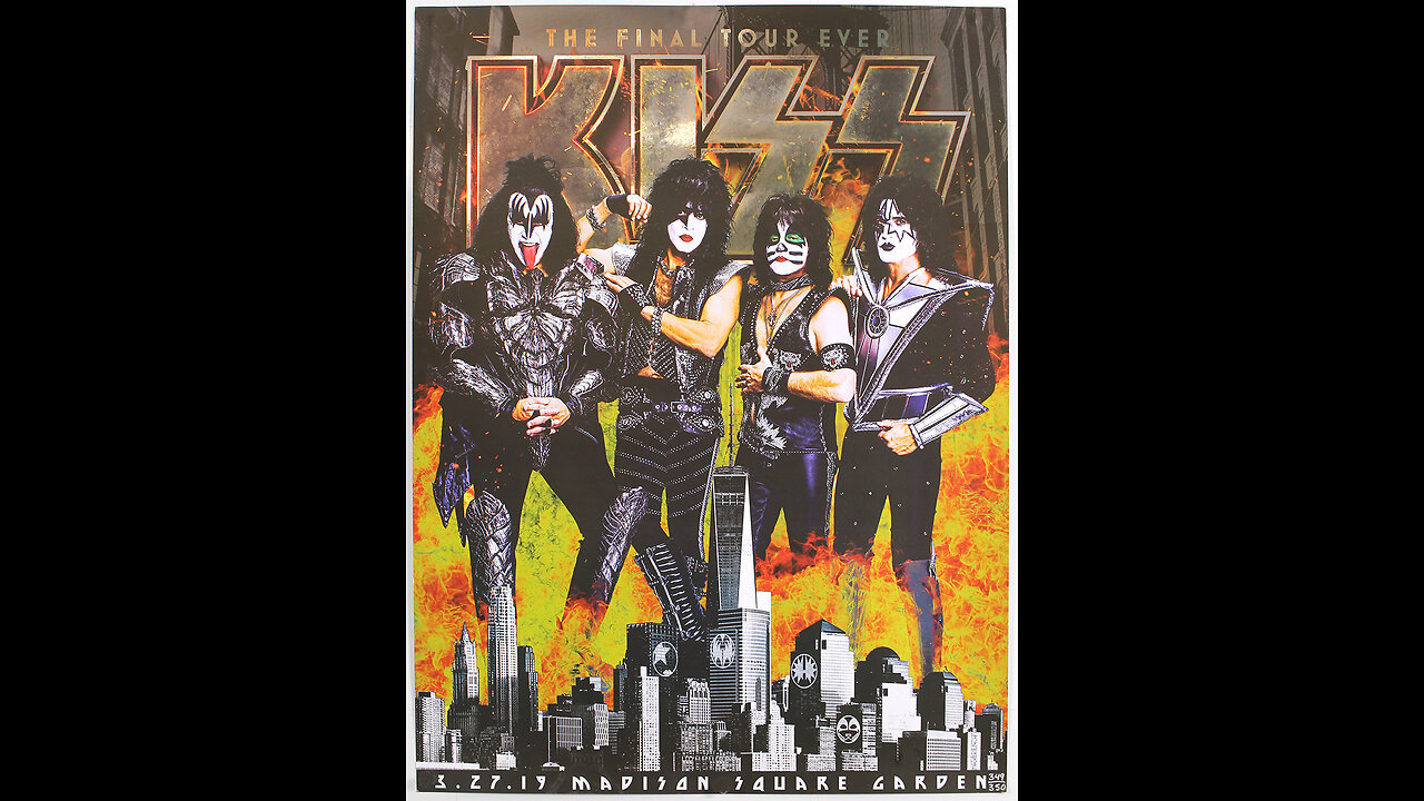 Kiss: i was made for lovin you (AFL Grand Final Brisbane Lions v Collingwood magpies 2023)