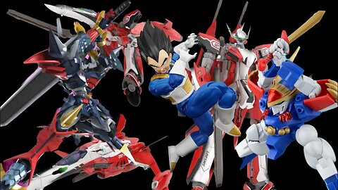 FIGURE-RISE STANDARD VEGETA (NEW SPEC VER.) HG 1/100 YF-29 HG 龍神丸 & 大贊卡