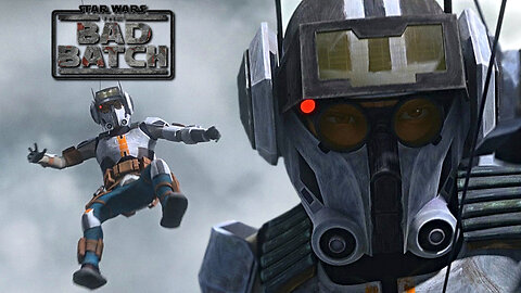 Clone Commando Tech's Death Scene! - Star Wars The Bad Batch