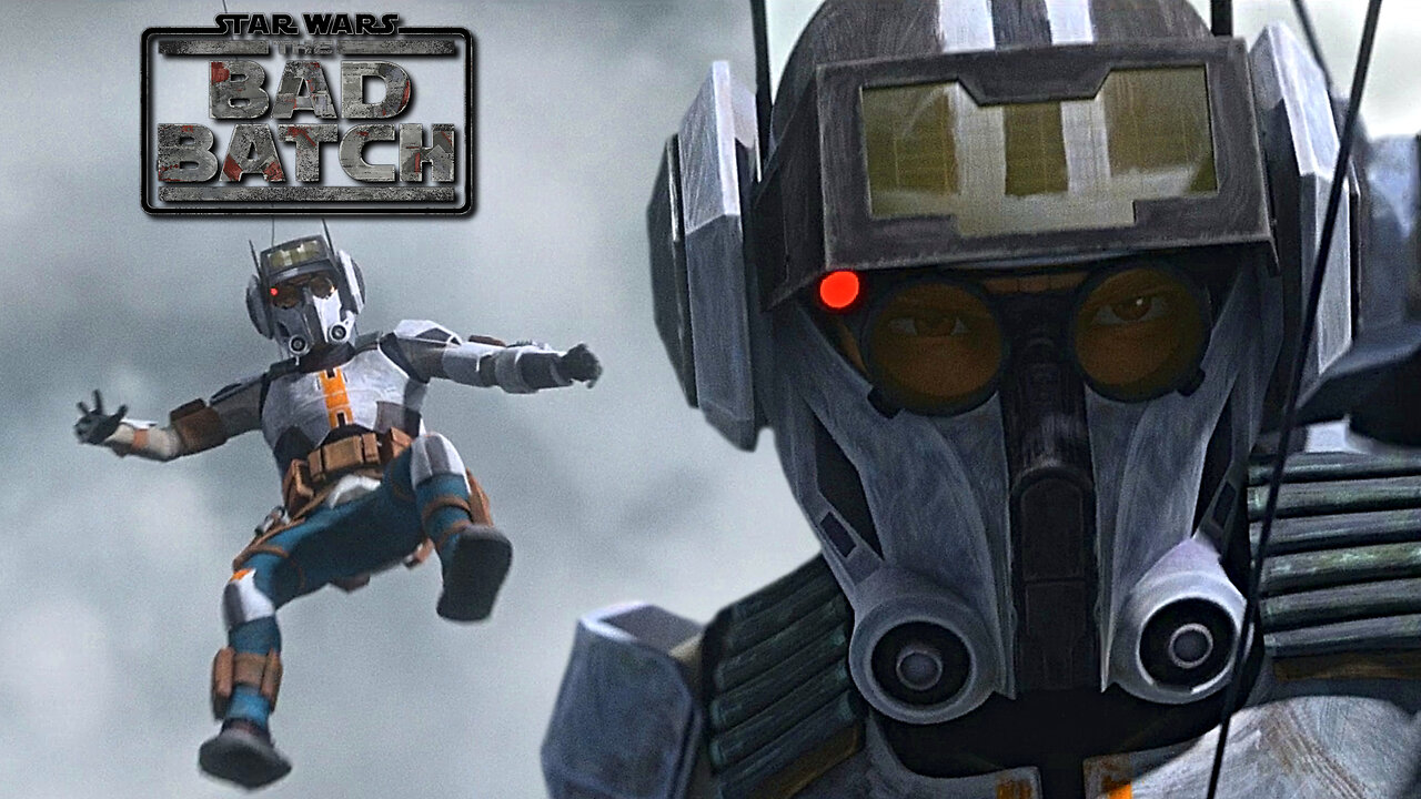 Clone Commando Tech's Death Scene! - Star Wars The Bad Batch