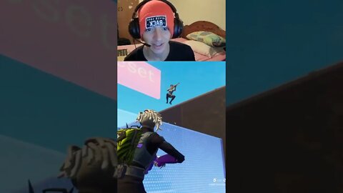 he was OUT OF BREATH on a fortnite 1V1... #shorts