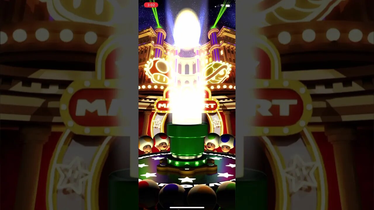 Mario Kart Tour - Fire 10 (45 Rubies) Blue Gliders Pipe Openings (Space Tour)