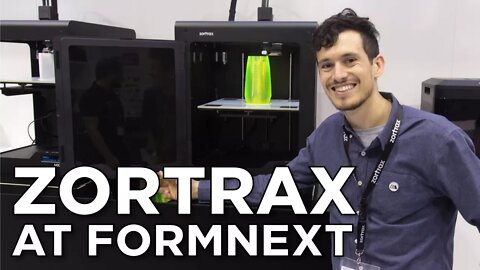 Chatting with Zortrax at Formnext