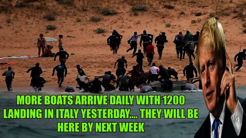 More Illegal Arrive in The UK... Priti Patel's Immigration Record Is Like Diane Abbott's Math Skills