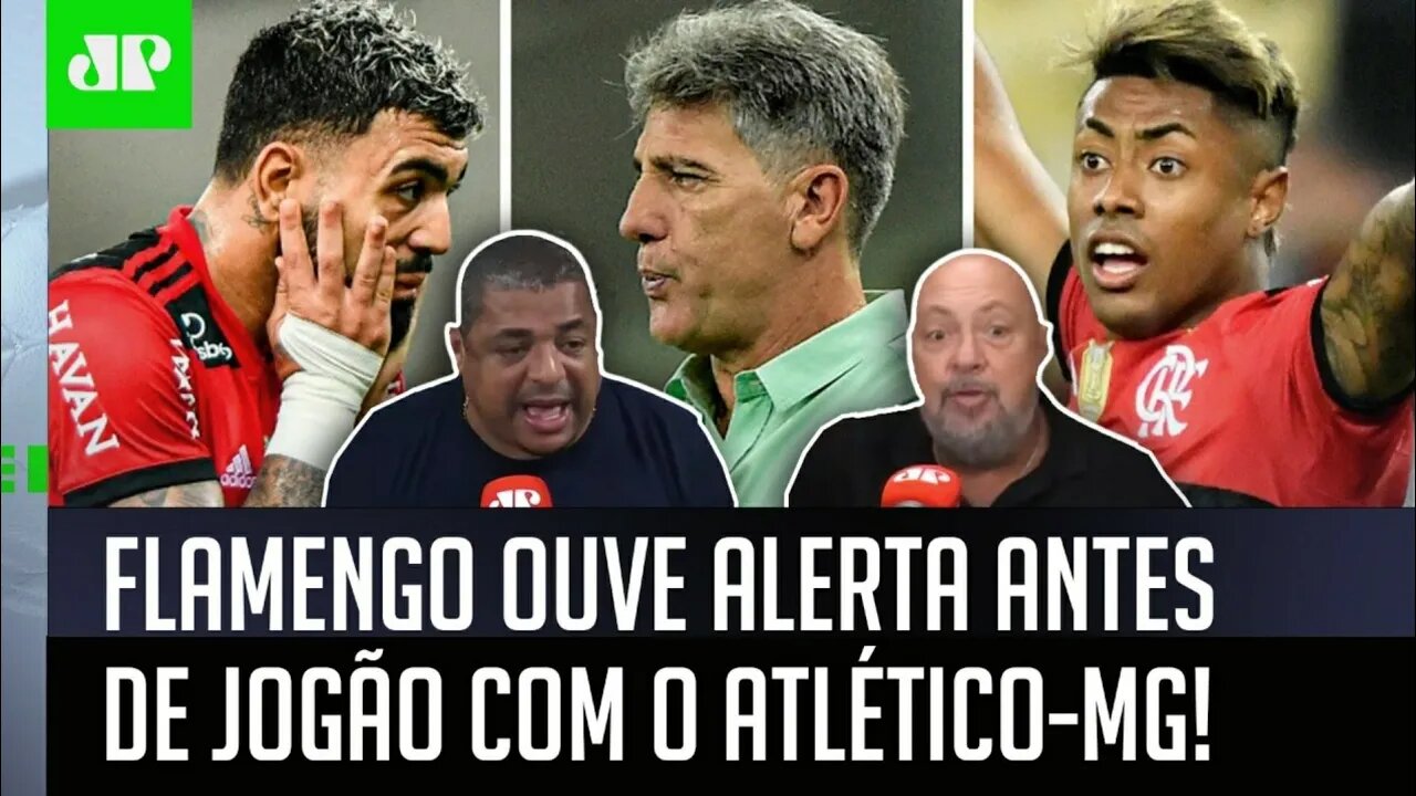 "TEM ALGO ERRADO! Se o Flamengo tiver VERGONHA NA CARA..." Veja DEBATE antes do jogo com Atlético-MG