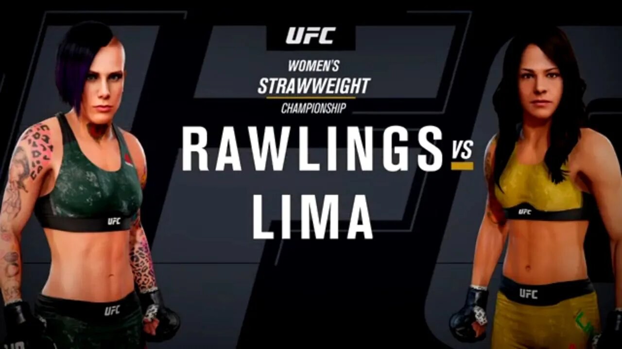 EA Sports UFC 3 Gameplay Juliana Lima vs Bec Rawlings