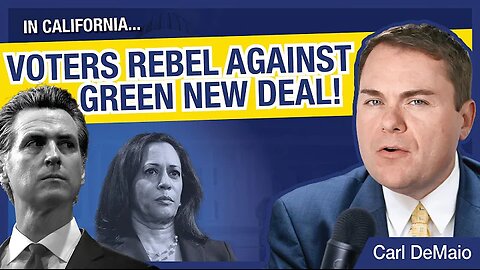 CA Voters Rebel Against Green New Deal! Woke Police Fighting Climate Change Not Crime