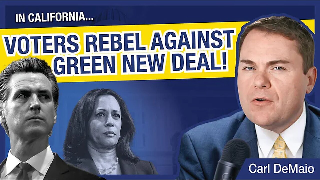 CA Voters Rebel Against Green New Deal! Woke Police Fighting Climate Change Not Crime
