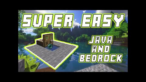 How To Make MineCraft Enderpearl Stasis Chamber