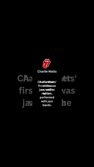 5 Rocking with the Stones Bite sized Insights Charlie Watts #shorts #rollingstones #music