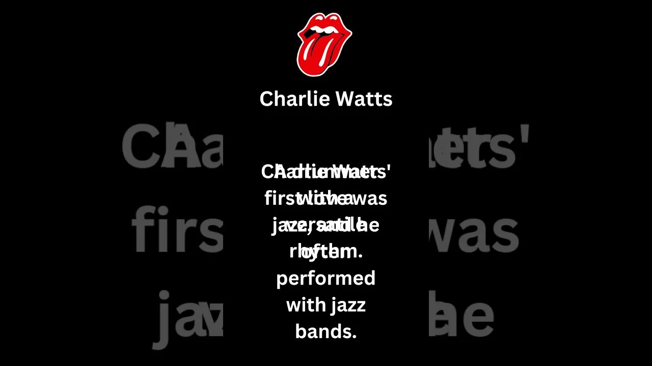 5 Rocking with the Stones Bite sized Insights Charlie Watts #shorts #rollingstones #music