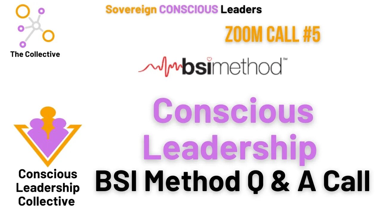 5 . Conscious Leadership - BSI Method Q & A