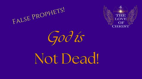 Ep. 8- God is not Dead!