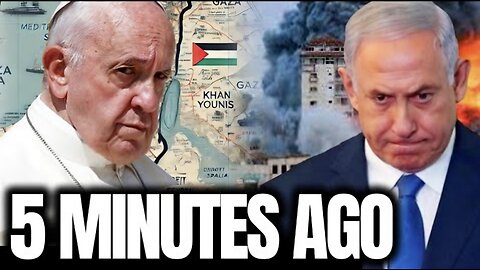 BREAKING: Pope Francis PUBLICLY SHAMES Israel Like Never Before!