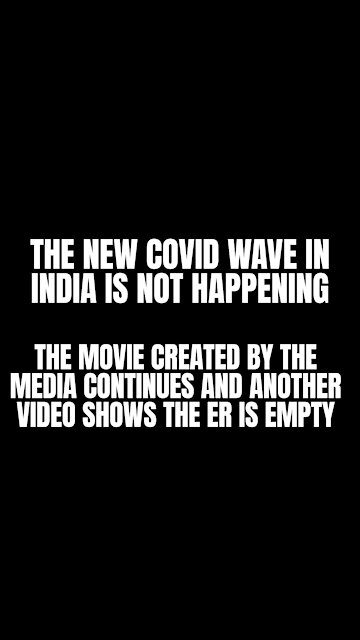 Man films inside Indian hospital, showing it seemingly empty During Current 2nd Wave