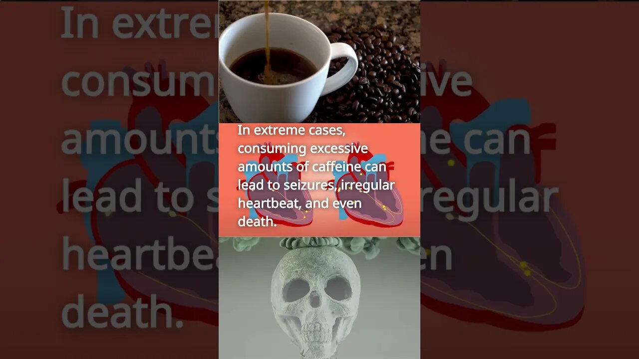 Can Coffee Kill You? ☕️💀 #coffee #caffeine #kills #drugs #shorts