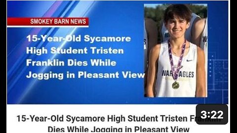 5 YR OLD TRISTEN DIED WHILE JOGGING. TIME TO BLAME THE HEAT!