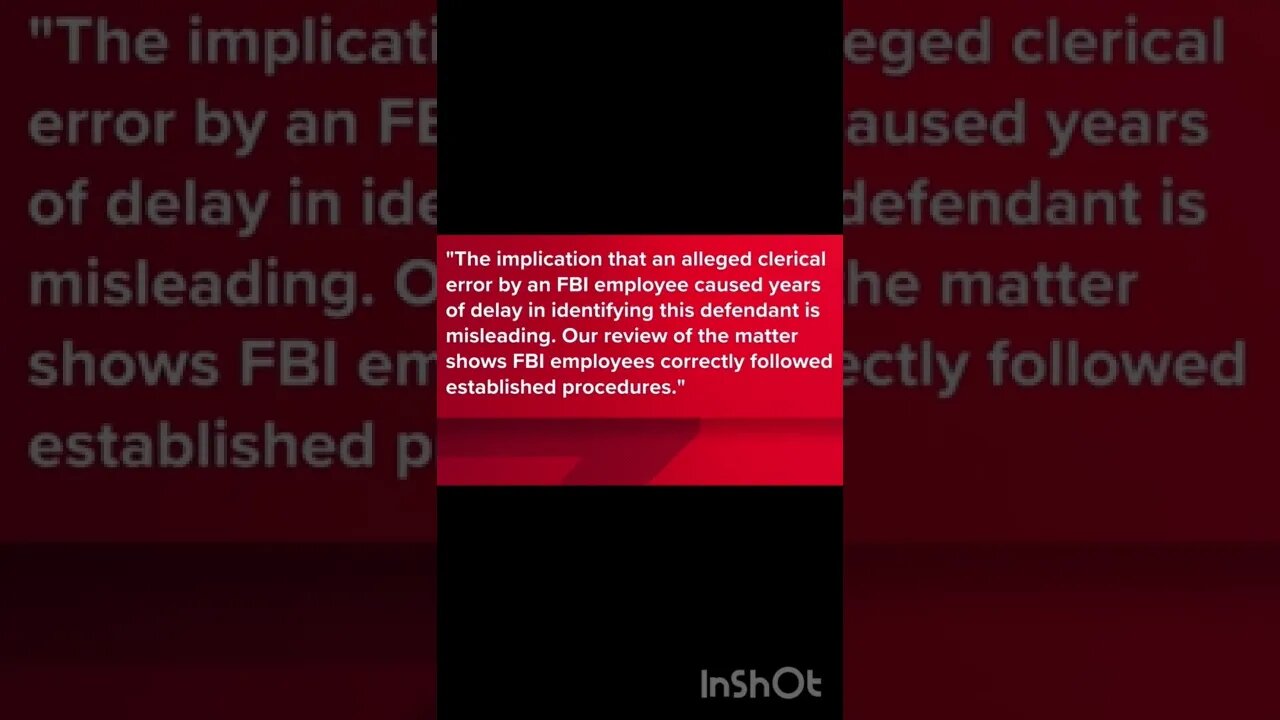 FBI Clerical Error Allowed Delphi Suspect to Remain Free? #shorts #delphi #richardallen