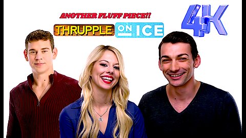 Alexa KNIERIM🇺🇸, Chris KNIERIM🇺🇸 & Brandon FRAZIER🇺🇸Thrupple On Ice Fluff Piece? (NBC.4K)