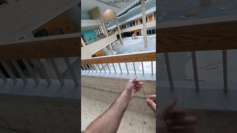 clapping echoes inside America's biggest abandoned mall
