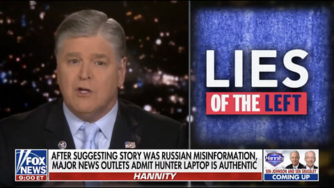 Sean "War Machine" Hannity, Sen. Ron Johnson, and Sen. Chuck Grassley on Hunter Biden's laptop.