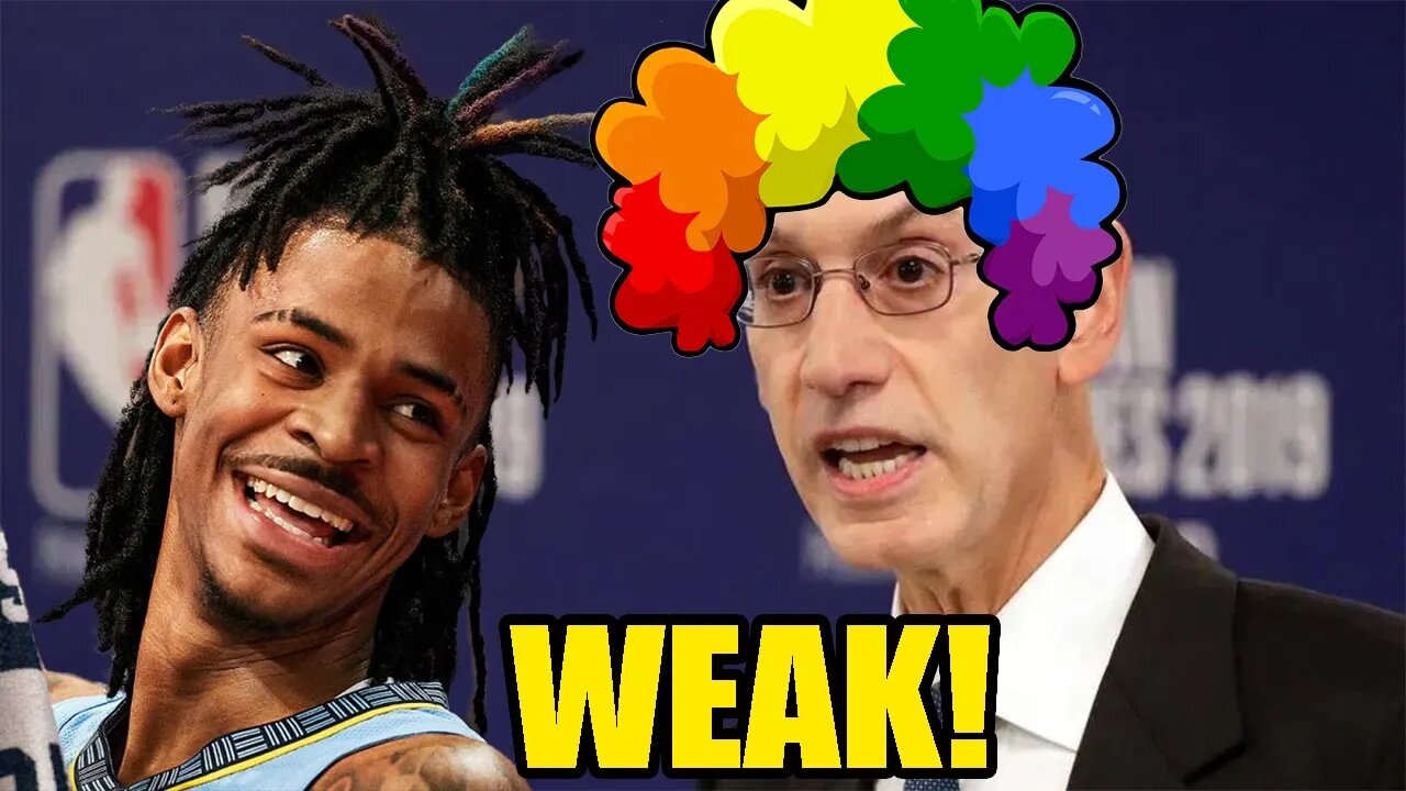 Adam Silver and the NBA are WEAK! Ja Morant SUSPENDED for only 25 games after latest GUN incident!