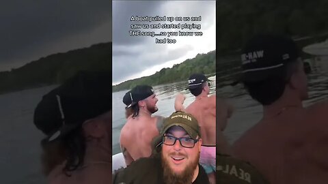 Is He Going To Push Them In the Water?