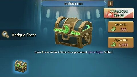 My Daily Artifact Chest Opening! 😲 Look At What I Got! #lordsmobile #shorts