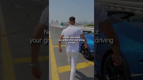 Who cares when your driving a Lamborghini?