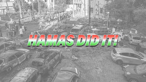 EVIDENCE PROVES 100% IDF DID NOT BOMB HOSPITAL IN GAZA... HAMAS DID IT!