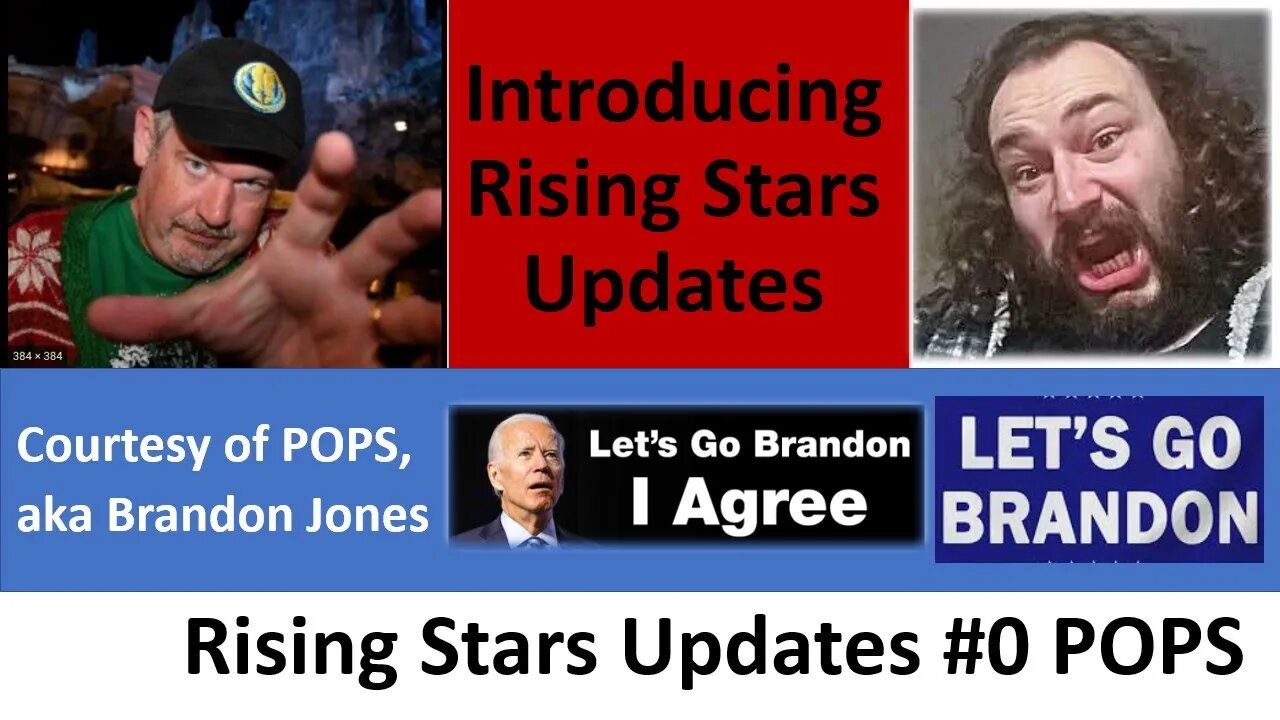 Introducing Rising Stars Updates: RSU #0 POPS, aka Brandon Jones