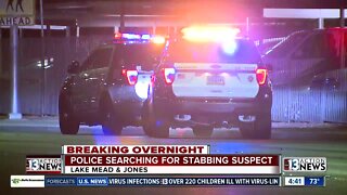 Police searching for stabbing suspect