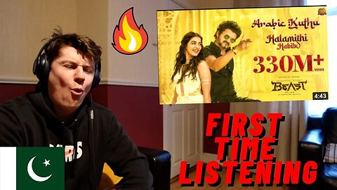 Arabic Kuthu | Halamithi Habibo -Lyric Video| Beast| Thalapathy Vijay| Sun Pictures| REACTION!!