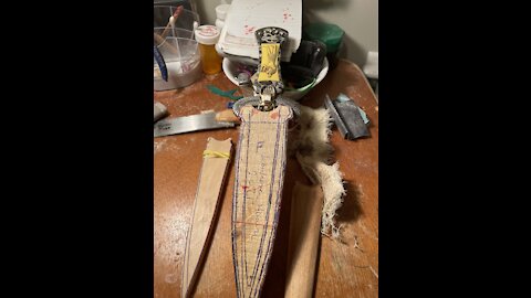 Wooden Knife Sheath