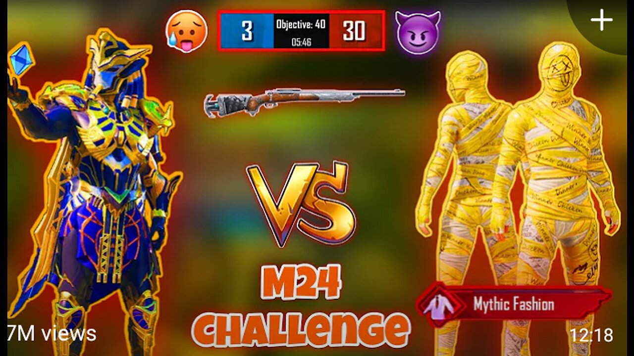 😈omg no death in tdm match with m24