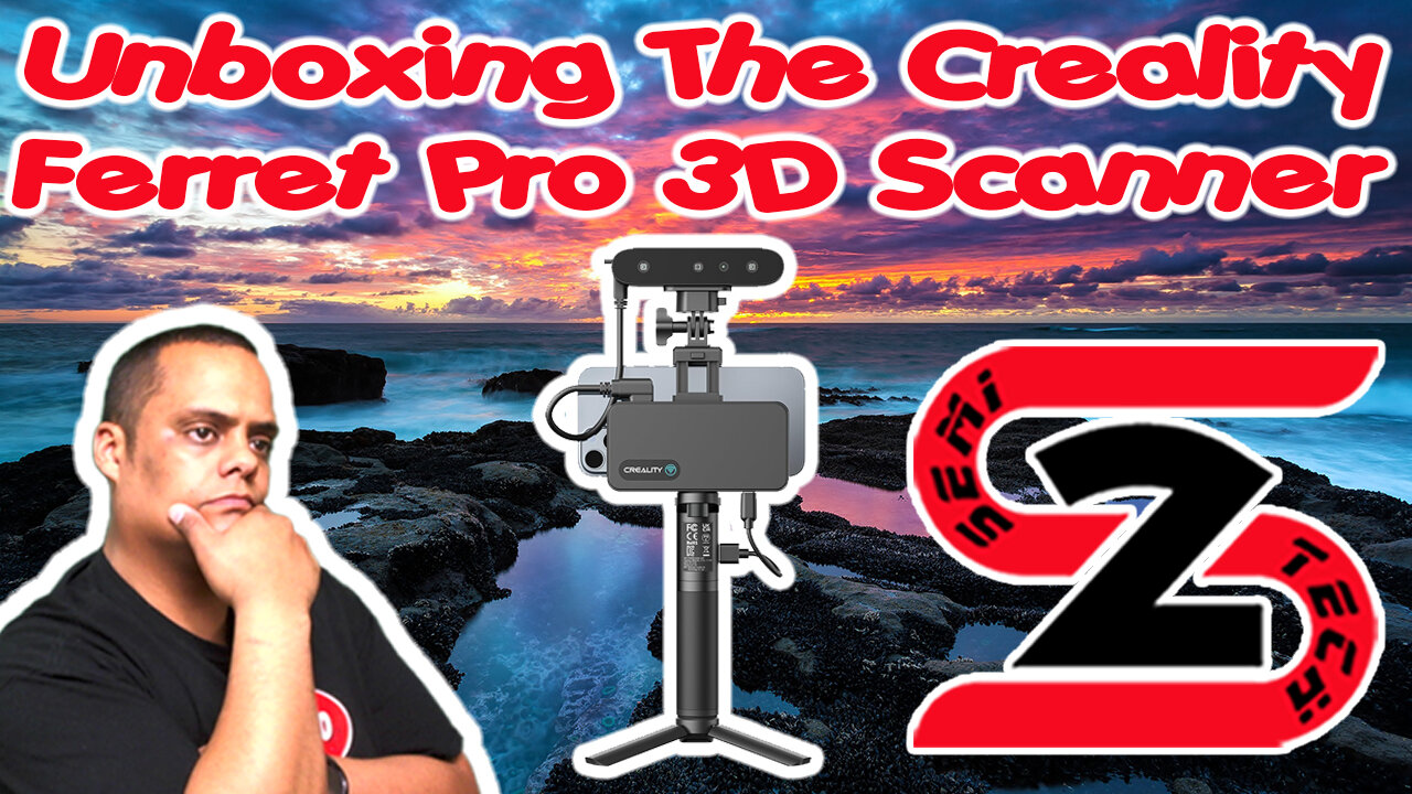 Unboxing The Creality Ferret Pro 3D Scanner - Must Have