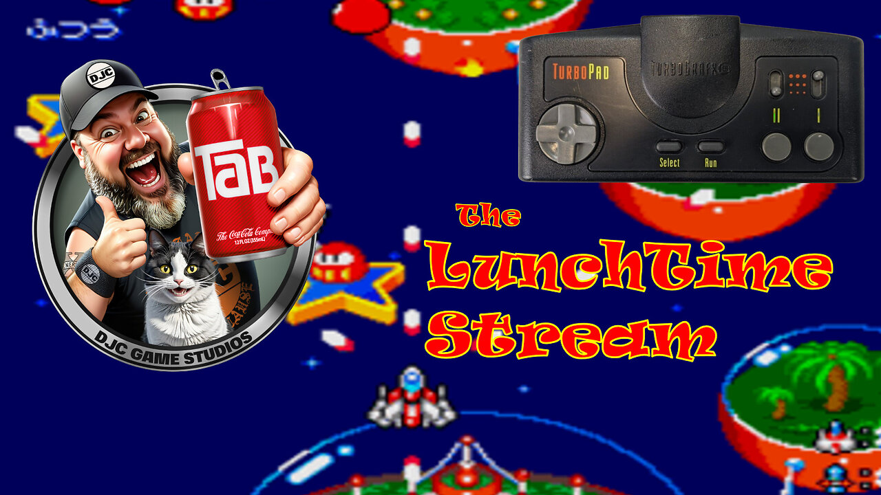 The LuNcHTiMe StReAm - LIVE Retro Gaming with DJC - RUMBLE EXCLUSIVE!