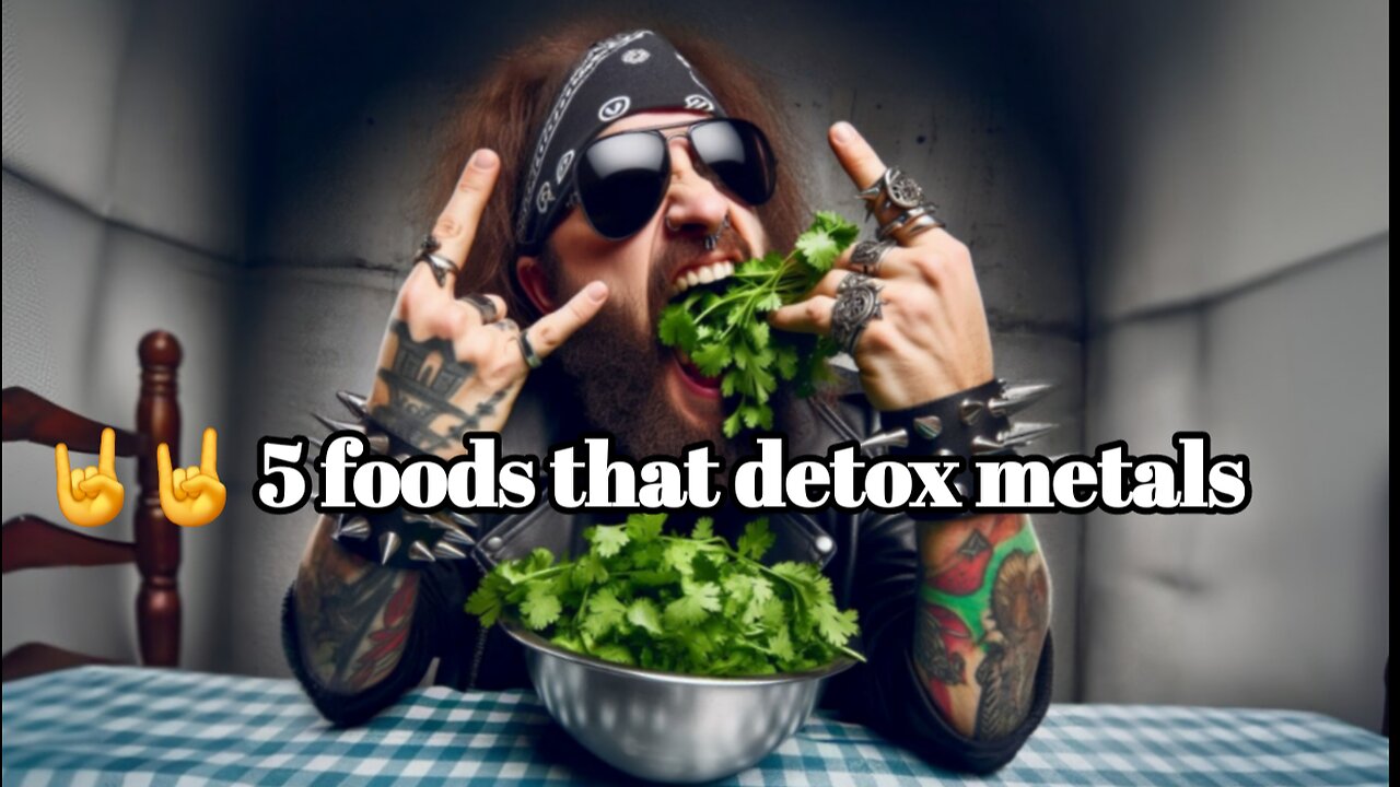5 foods that detox metals