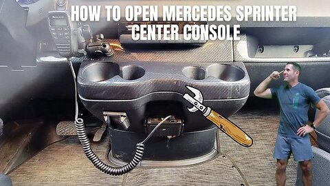 How To Gain Access To A Sprinter Vans Center Console