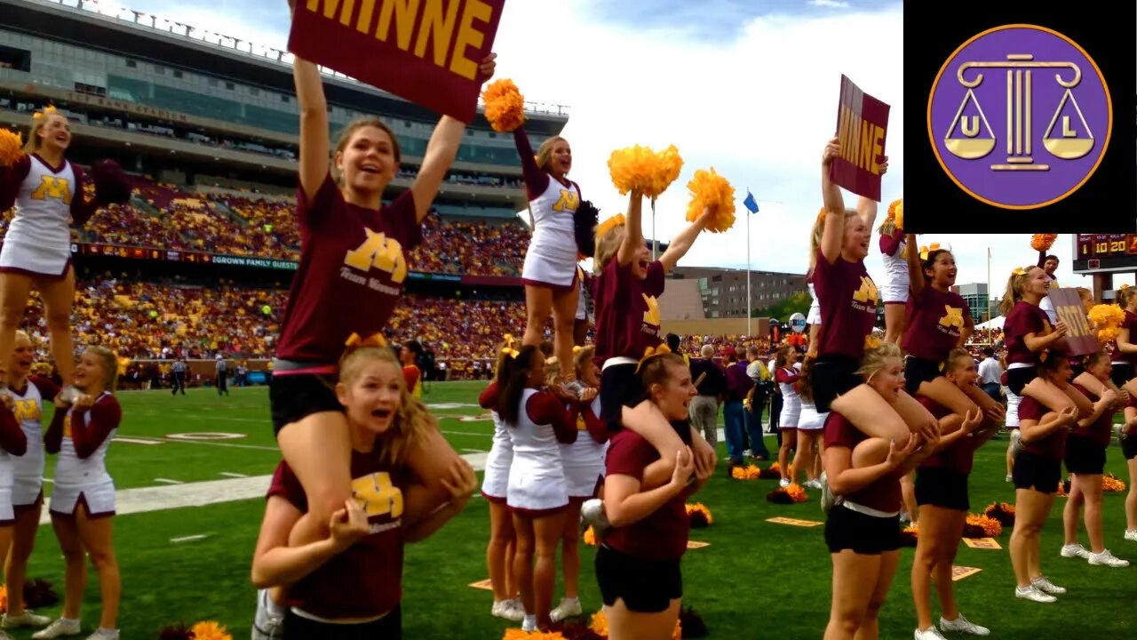 A cheerleader falsely accuses football team @University of Minnesota