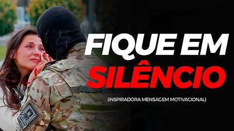 ESSE ANO , NÃO CONTE SEUS PLANOS, FIQUE EM SILENCIO! (MOTIVAÇÃO)