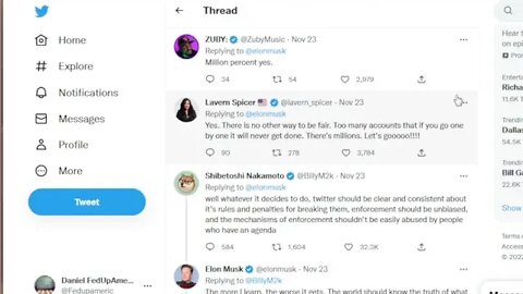 Elon shows the Left how Democracy actually works