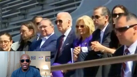 Crowd Chant’s FJB While Jill, Hunter And Secret Service Look On