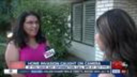 Home invasion caught on camera