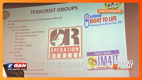 Fort Liberty Slide Labels Pro-Life Organizations as 'Terrorist Groups' | TIPPING POINT 🟧