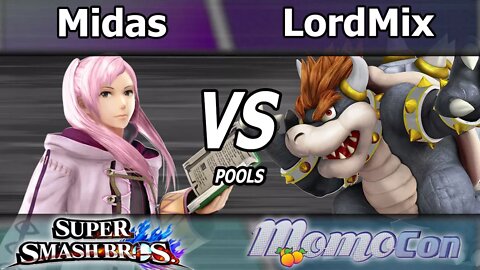 Midas (Robin) vs. AF|LordMix (Bowser) - Wii U Pools - Momocon 2017