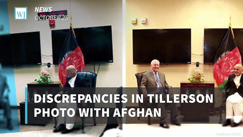 Discrepancies in Tillerson Photo with Afghan President Suggest Possible Photo Manipulation