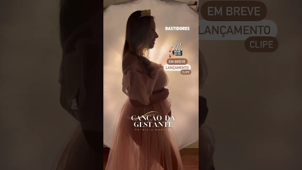 Bastidores do clipe canção da gestante