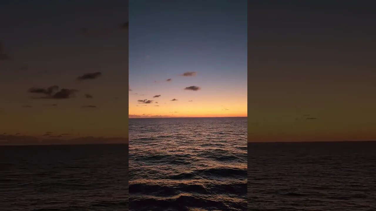 Sunset From Wonder of The Seas!