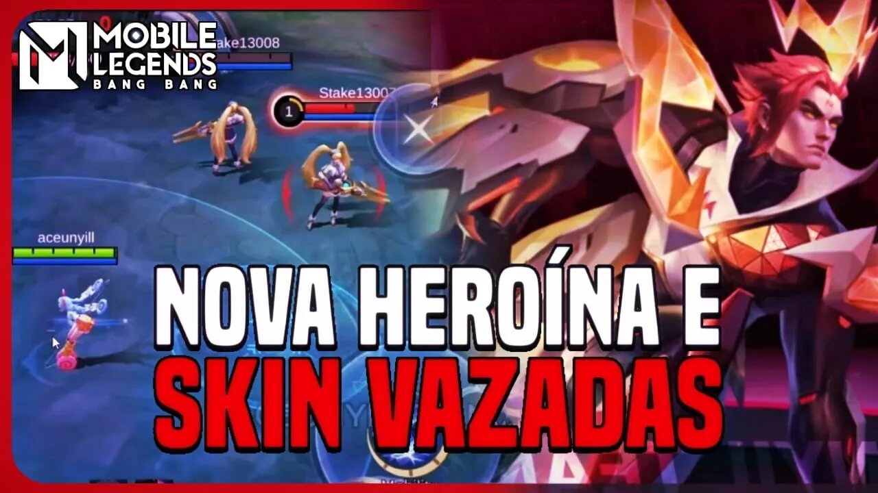 NOVA HEROÍNA CICI E PRIME DO DRAGÃO VAZADAS!! E MAIS | MLBB